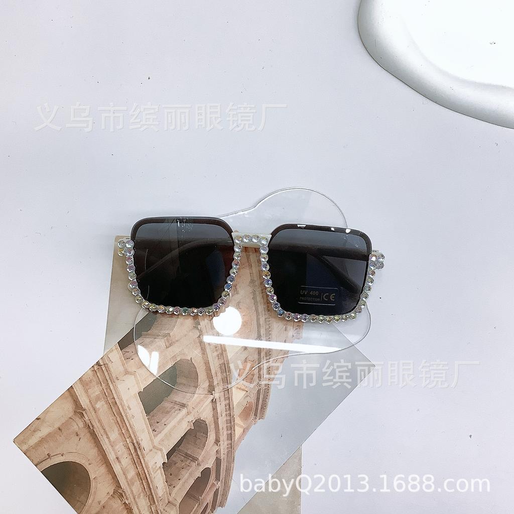 Square Children'S Sunglasses Baby Glasses Trendy Small Square Retro Street Sunglasses