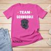 Team Schnoodle Cute Dog Lover Pawprint Unisex T-shirt