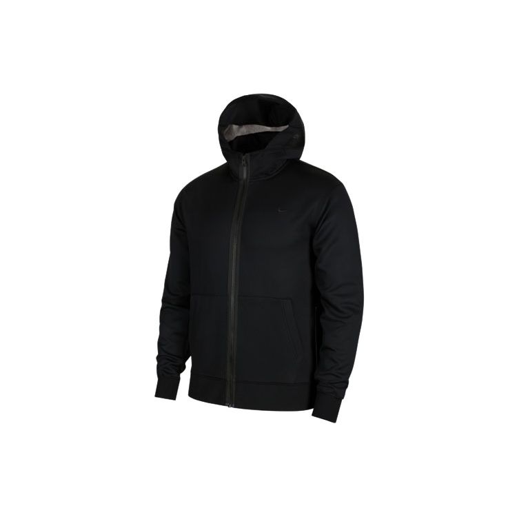 Nike Men s Therma Flex Showtime Full-Zip Basketball Hoodie Black CK6549-010 S
