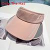 Sports Sun Hat With Printed Letters And Wide Brim Uv Protection For Women Outdoor Use
