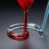 Spiral Cocktail Glass Revolving Martini Creative Long Tail Straw Wine Glass