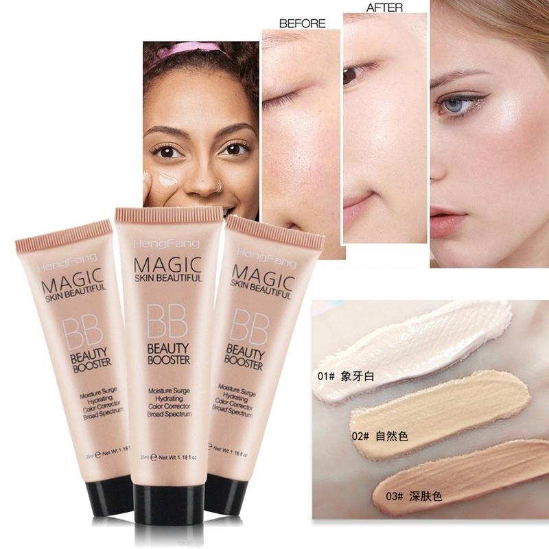 Makeup Foundation Cream Concealer Brighten Facial BB Cream Longlasting