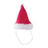Small Dog Santa Hat with Scarf Christmas Cats Costume Halloweens Pet Costume for Party Make Up