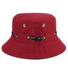 Bucket Hat Unisex Summer Solid Color Outdoor Fisherman Hat Casual Beach Sun Hat Panama Hats