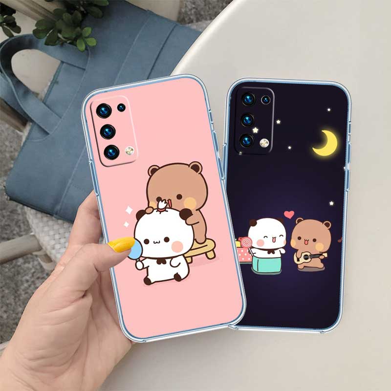RE14 BUBU DUDU Transparent Phone Case for LG K22 K30 K40 K40S K41 K42 K50 K50S K51 K51S K52 K61 K62 K71 K92 Q60 Q61 V40 V50 V60