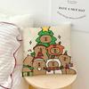 Cartoon Capybara Cute cushion cover Pillow Cover Home Sofa living Decoration Room  Office Car Nordic Simplicity