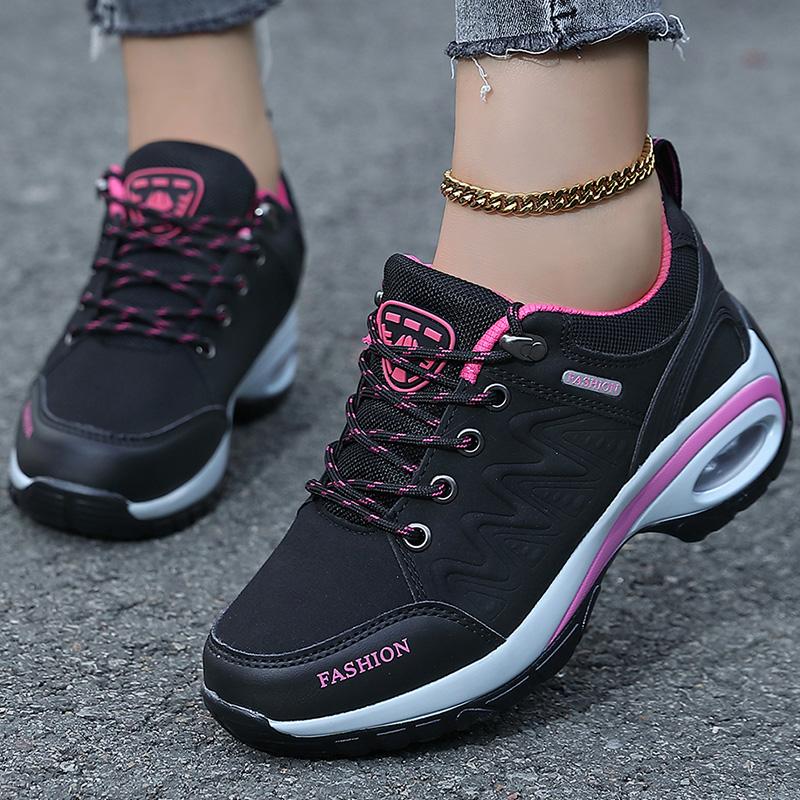 Fashion Women's sports shoes 2025 casual vulcanized shoes autumn height increase outdoor climbing soft sole