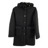 MACKINTOSH Black wool fur quilted jacket coat 34 blackUsed