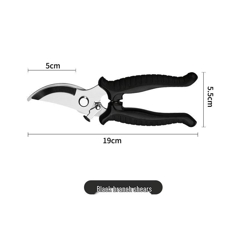 Stainless Steel Multi-Purpose Pruning Shears for Garden & Flower Arrangement