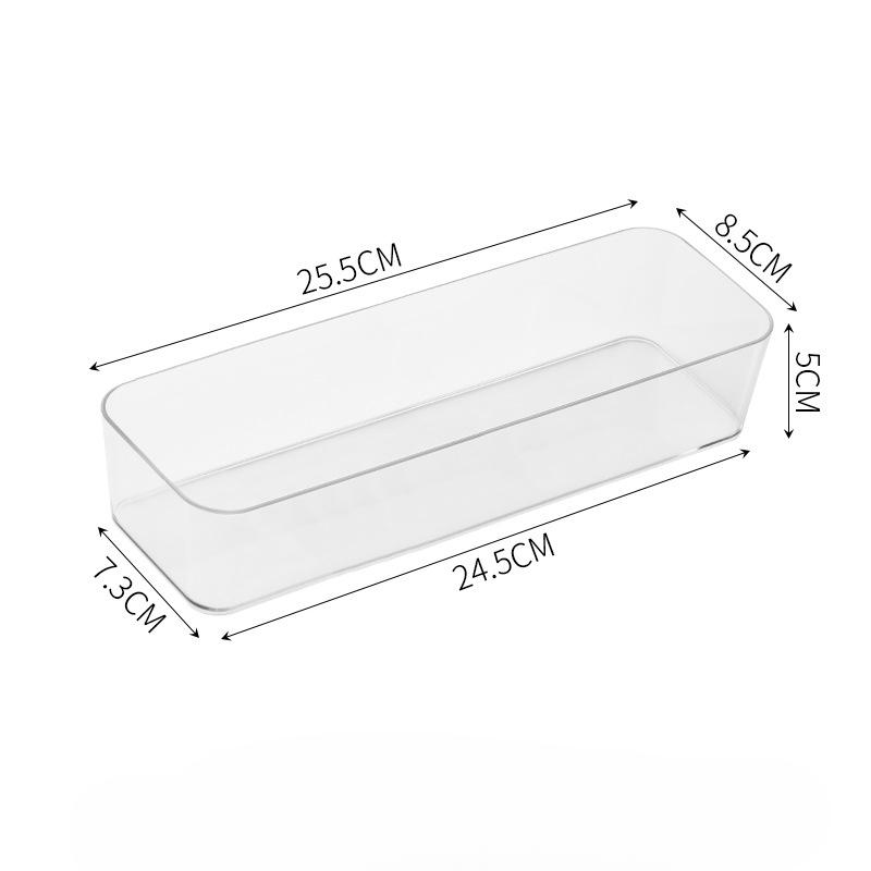 

Настольный шкаф, встроенная канцелярская ручка, прямоугольный пластиковый настольный органайзер, небольшая коробка для размещения L белый