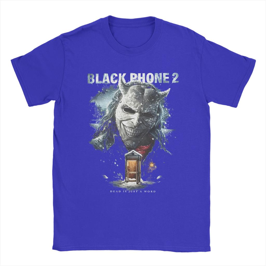 Novelty 2025 Black Phone 2 Movies T-Shirt for Men Round Neck Cotton T Shirts  Short Sleeve Tee Shirt Graphic Printed Tops
