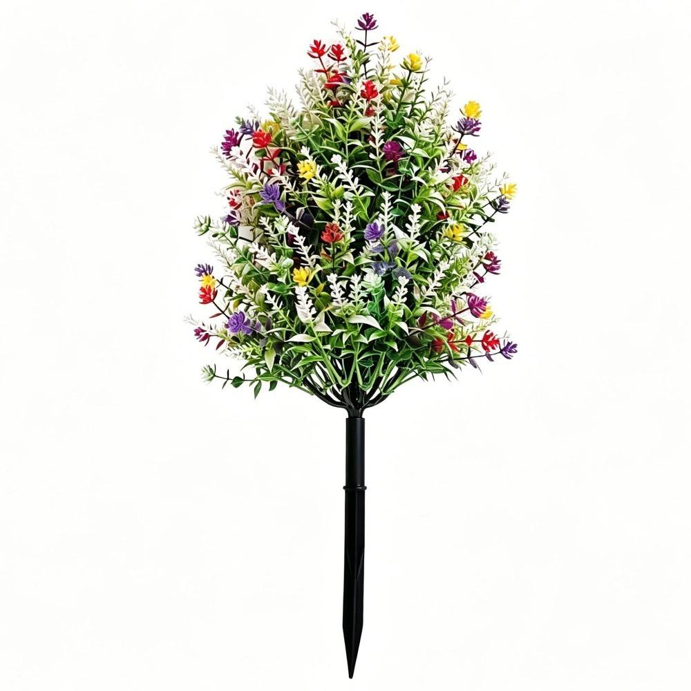 Realistic Six-Color Camellia Plant Fake Plastic Simulated Flower Landscape Decor Six-Color