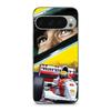 Phone Case - MANIACASE - Google Pixel 9 Pro - Black - TPU Silicone - Ayrton Senna F1