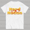 Nerd Nation Cotton Summer Casual Cool Loose T-Shirt