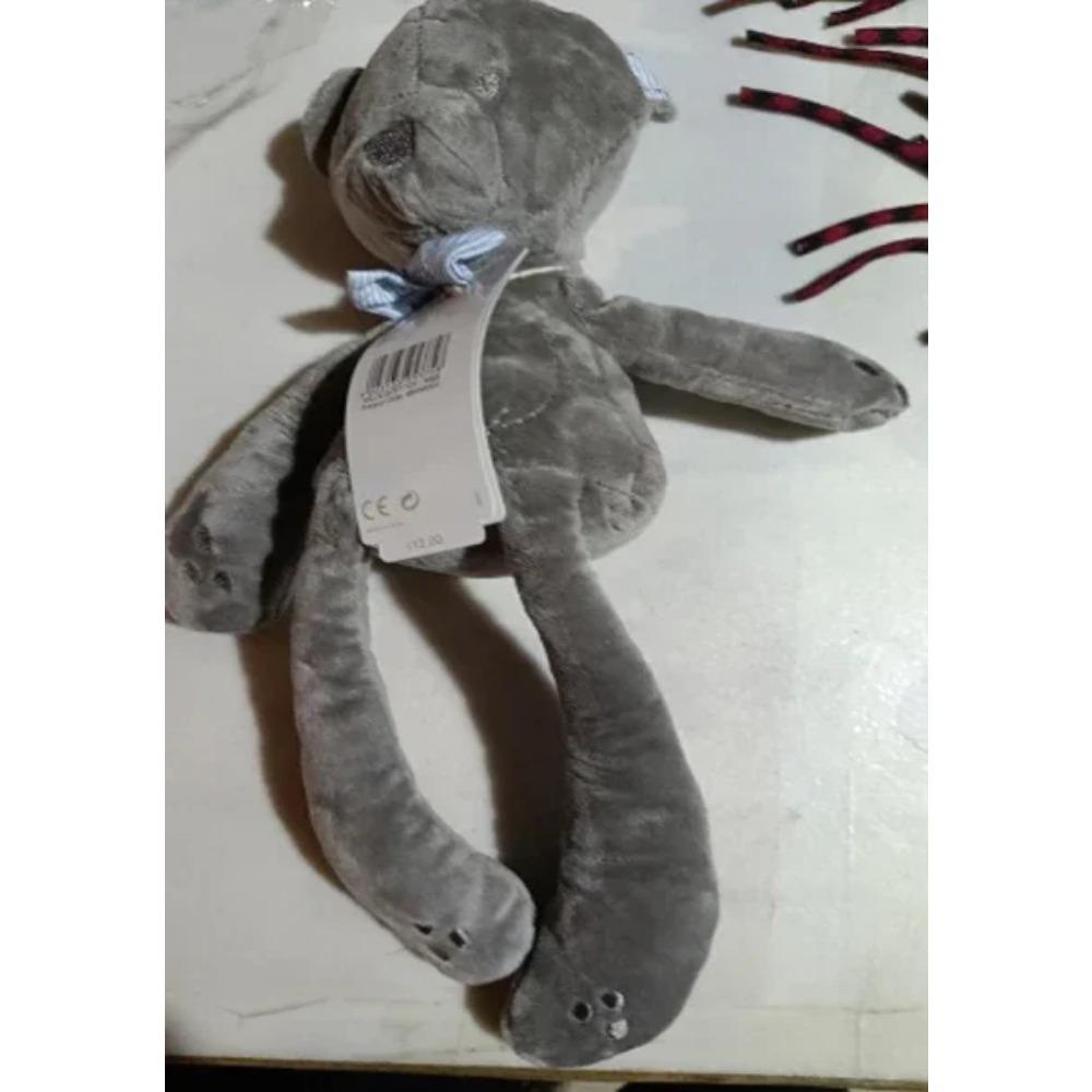 Cute Long Ear Bunny Plush Doll Cartoon Stuffed Animals Rabbit Bear Soft Baby Accompany Sleeping Pillow Girl Soothing Toys Gift