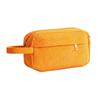 Portable Corduroy Cosmetic Bag Large Capacity Handheld Makeup Bag Toiletry Bag Travel