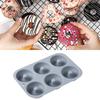 3PCS Soft Doughnut Mold Silicone Bread Mold Household Dessert Mold  Bakery
