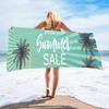 Quick-Drying Beach Towel Popular Palm Leaf Beach Towel Digital Printing Process Bath Towel