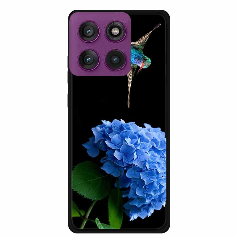 6.7" For Motorola Edge 60 Pro 5G Case Coque Shockproof Black Silicone TPU Soft Back Cover For Motorola Edge 60Pro Phone Case Bag