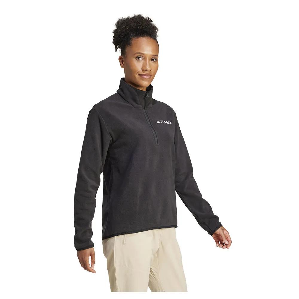 Adidas Fleece Jacket with Half-zip Multi Essentials