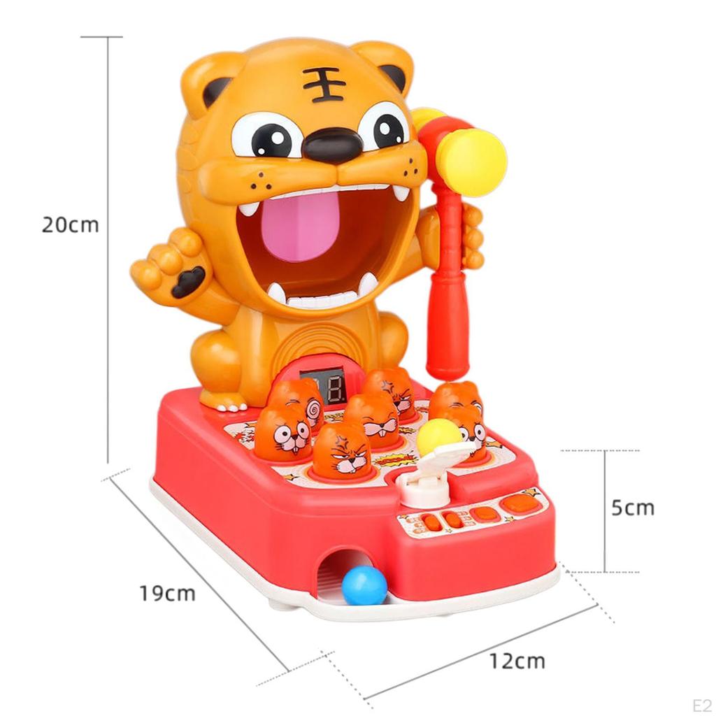 Dynamic Hammering Toy with Interactive Light Effects for Kids and Adults
