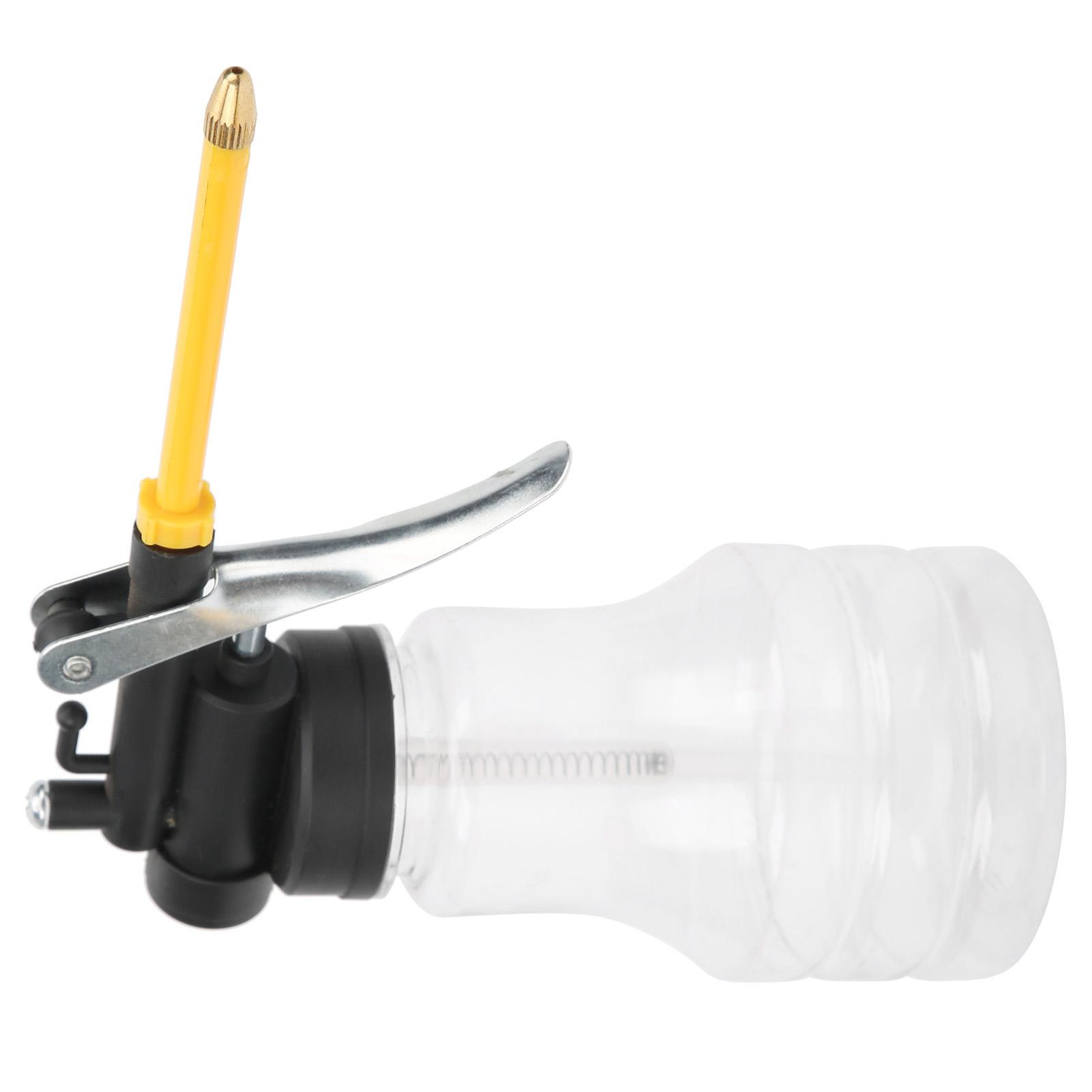 NaMachine Oil Pot High Pressure Home Manual Transparent Oiler Filling Equipment 250ml