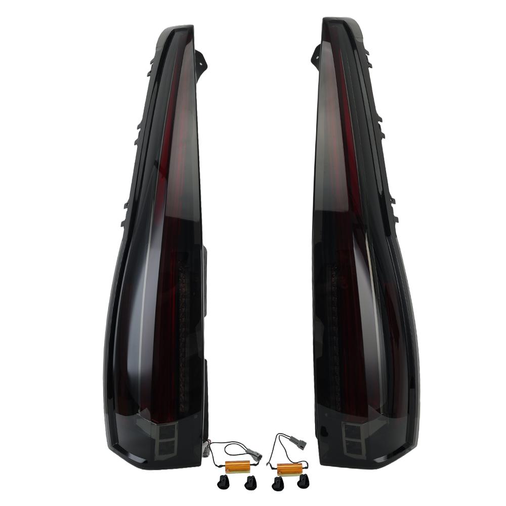 Rear Tail Lights For CADILLAC ESCALADE 2007-2014 Car Accessories Rear Brake Driving Red Lamps DRL Automotive Parts