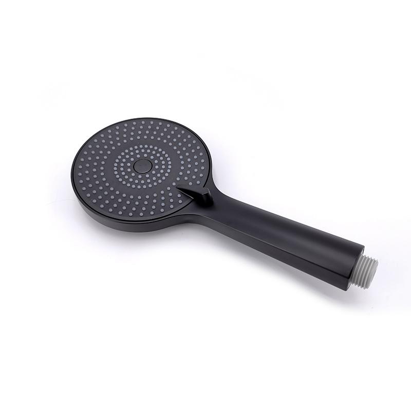 

VGX ультратонкая круглая душевая головка с дождевой водой и ручным душем высокого давления для ванной комнаты, аксессуары для душевой системы, черный цвет 10 inch