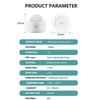 Tuya 2 in 1 Zigbee Mini PIR Motion Detector +Bright Lux Light Passive Infrared Security Burglar Alarm Sensor