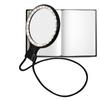 5X/10X Neck Wear Magnifier Rechargeable MagnifyingGlass 30 LED Hands Frees Magnification Glass For Reading Sewing And Crafting
