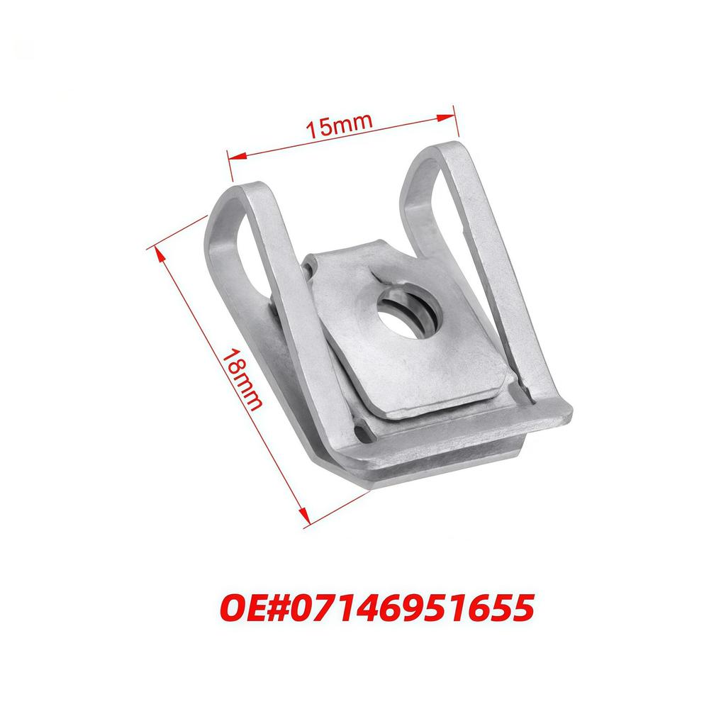 20dílná sada šroubů, matic a klipů do auta pro nárazník a blatník BMW