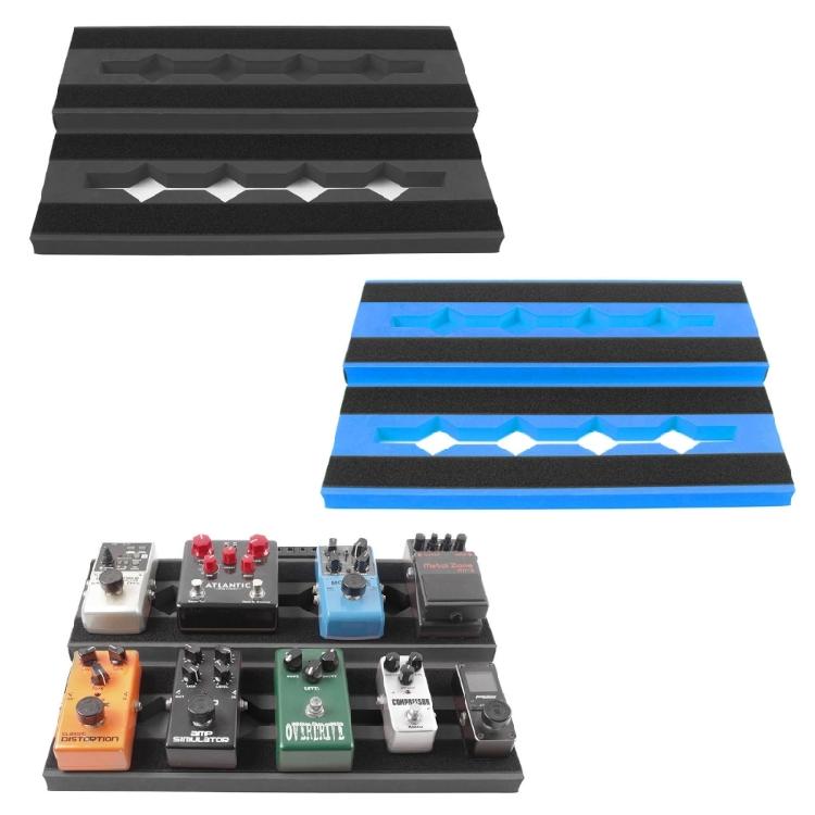 Portable Guitar Effect Pedal Board Professional Step Design Single Effect Board Nonslip Effect Track Board Easy To Use