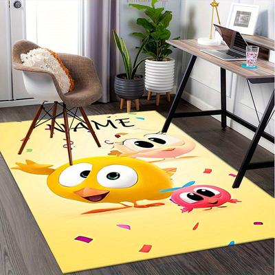 Dónde está Chicky Office Alfombra Suave Poliéster Alfombra de Entrada Lavable Antideslizante Lavable a Máquina Interior