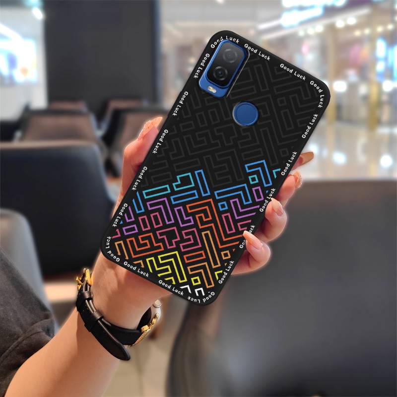 Anti-knock Fashion Design Phone Case For TCL 304 Silicone Dirt-resistant Cute Anti-dust Waterproof TPU Soft Case Cartoon
