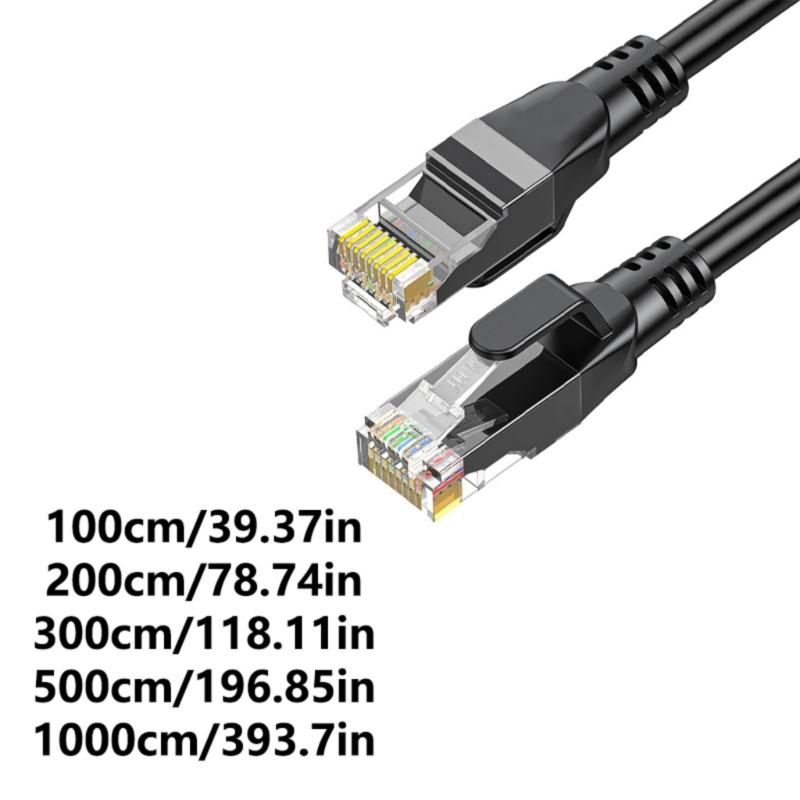 HighlySpeed Cat6 Ethernet Cable RJ45 LAN Internet Cable for Outdoor Use Ethernet Networking Cable Improve Signal Wiring