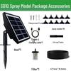 Solar-Powered Smart Watering Kit: Automatic Timer & Self-Watering Sprinkler for Plants