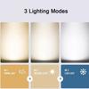 Wind Speed Adjustable Hanging Fan with LED Light 3 Lighting Modes Foldable Fan Lamp  Living Room