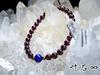 Kanoishi your efforts and achieve your Lapis Lazuli and Garnet Bracelet for Men and Natural 8mm and Power Stone Stinging Size [Realize goals!] Women,