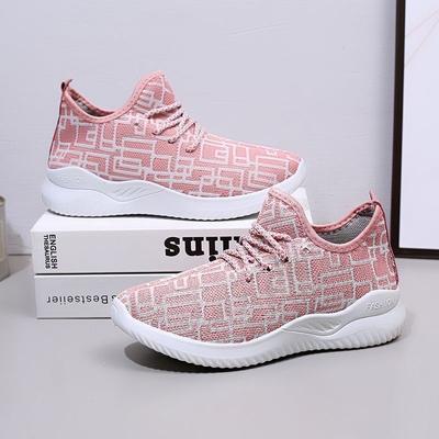Coconut Women's Shoes Summer Breathable Mesh Shoes Sneakers Hundred Fly Weave Running Pops Board Shoes