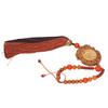 Buddha Car Pendant   Wear Resistant Yellow Car Rearview Mirror Pendant for Car Interior Bedroom Living Room Balcony