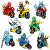 Motorcycle Series Assembled Building Block Children's Toy Bag 31050