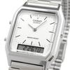 Casio Quartz Vintage Dual Overseas Model ANA-DIGI Watch, Series, AQ-230A-7DMQ, Unisex, Time, White, [Used]