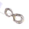 1:12 Dollhouse Miniture Led String Lights Decor Christmas Tree Accessories