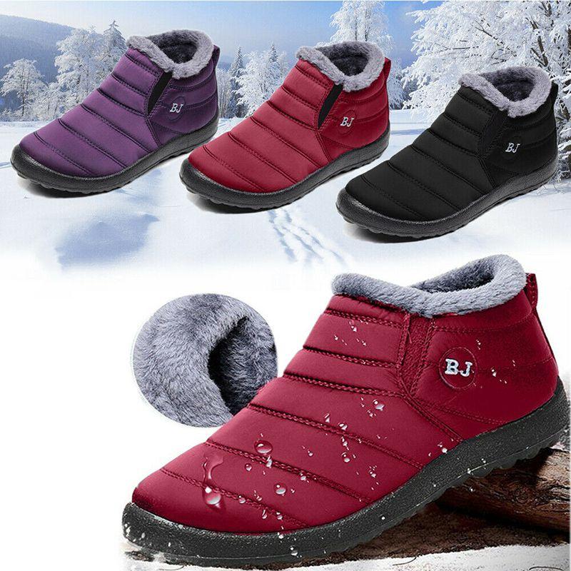 Cozy Fur-lined Winter Women's Snow Boots Perfect For Cold Weather Outdoor Adventures