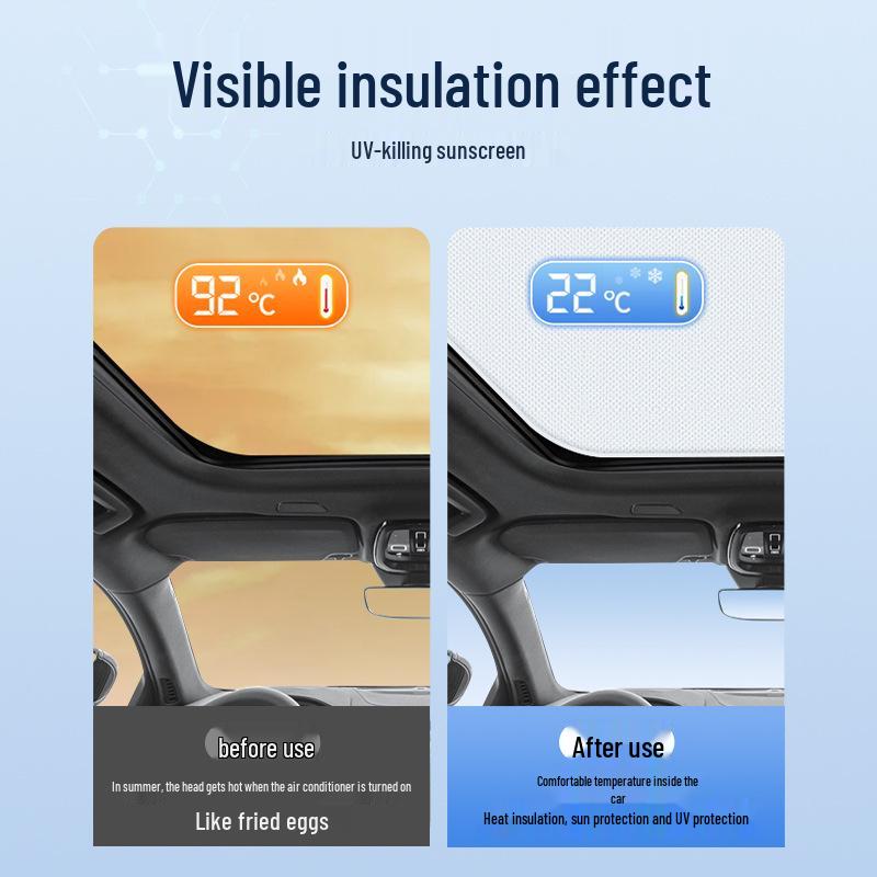 Volvo C40 Sunroof Sunshade: Heat Insulation & Privacy Protection