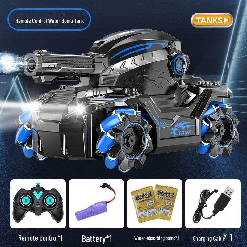 2.4G Пульт дистанционного управления с датчиком жестов и водяными бомбочками – Детская игрушечная боевая машина