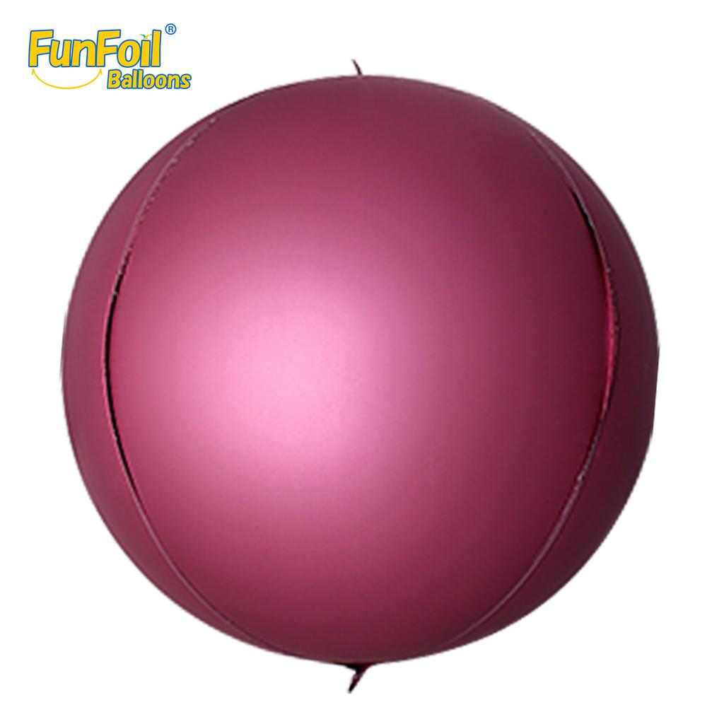 Funfoil 4D Globo 10 Inch High Quality CE ASTM-936 Certified Nylon Helium-Filled Birthday Anniversary Wedding Balloons