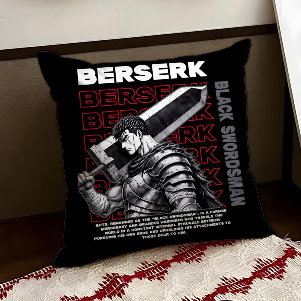 Coole BBerserkS Kissenhülle Wendbar Weich Langlebig Kissenbezug Zuhause Auto Mehrzwecknutzung für täglichen Komfort