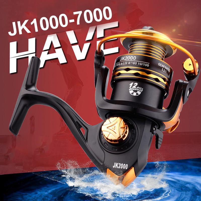 Buy 12BB Ball Bearing Fishing Spinning Reels Saltwater Freshwater Left