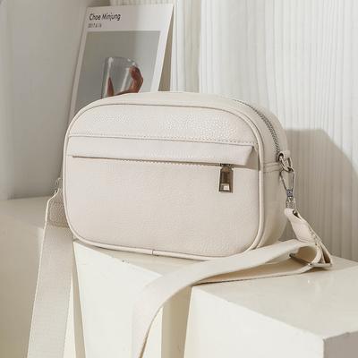 New Solid Color Crossbody Bag Women's Bag Women's Shoulder Bag Small Square Bag